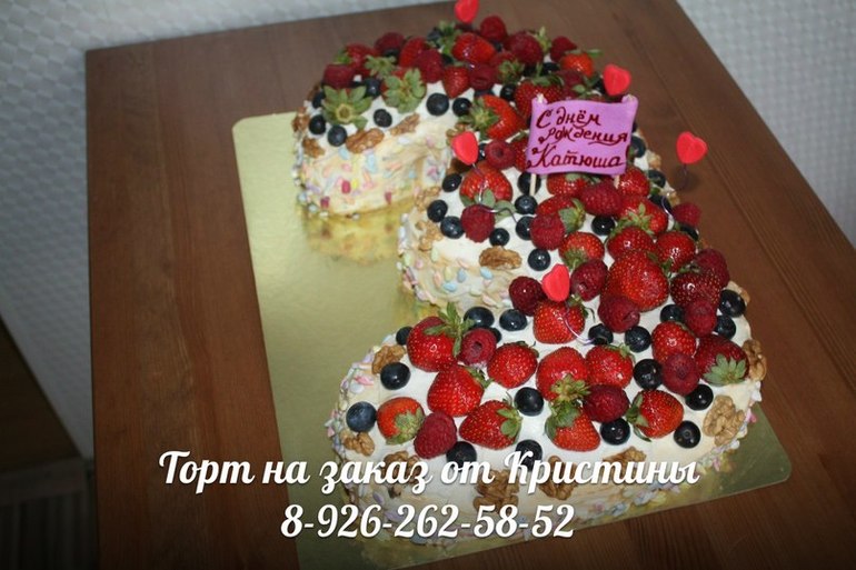 Торты в виде цифр своими руками Торты в виде цифр своими руками