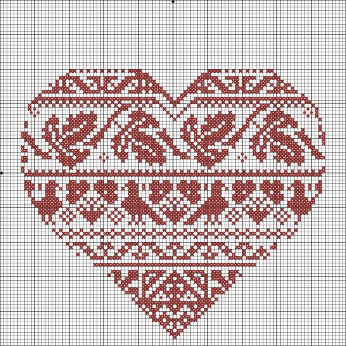 Схемы меланжевых вышивок Схемы меланжевых вышивок