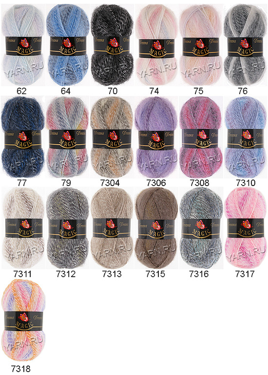 Пряжа (Magic) + Новинки зима 2014 года!