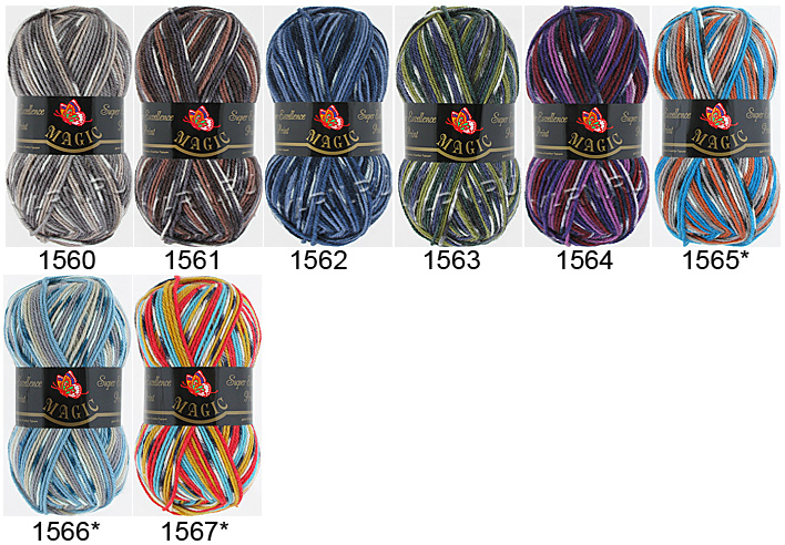 Пряжа (Magic) + Новинки зима 2014 года!