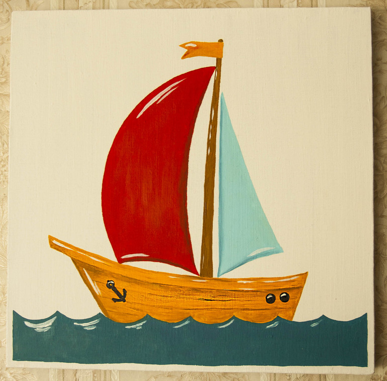 Для детской в морском стиле