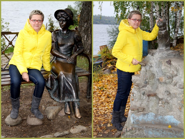 Осенний город Плес....