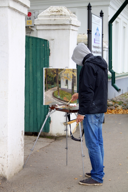Осенний город Плес....