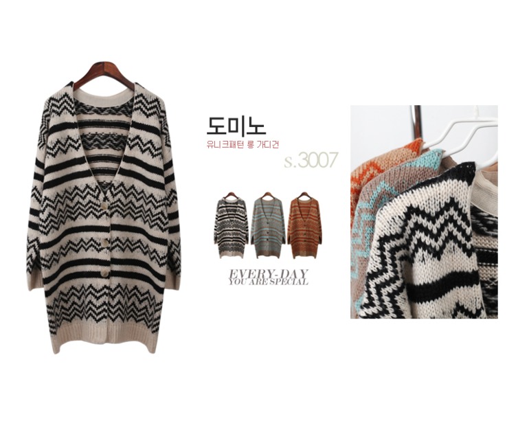 Теплые корейские кардиганы и свитеры