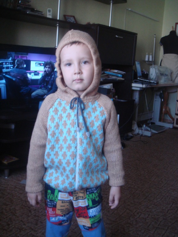 толстовка сыну