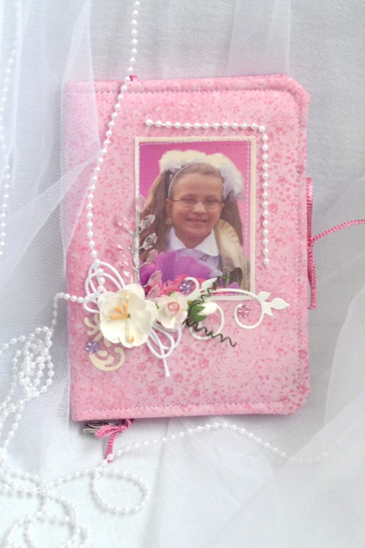 Розовые блокнотики для сестричек-двойняшек :-)