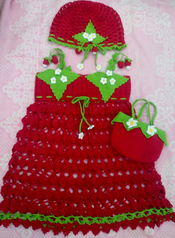 Комплект Клубничка