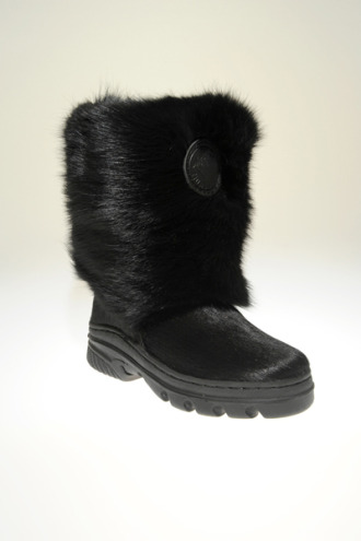 Теплющие меховые УНТЫ Moregor 30-р черные