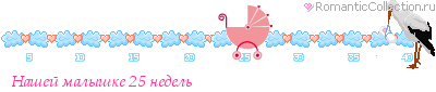 25 неделек)))