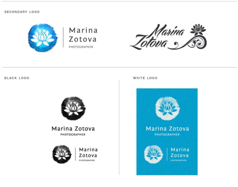 Персональный бренд фотографа. Стильная упаковка для оформления конечной продукции фотографа.