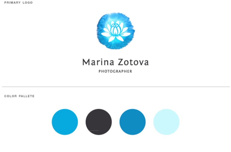 Персональный бренд фотографа. Стильная упаковка для оформления конечной продукции фотографа.