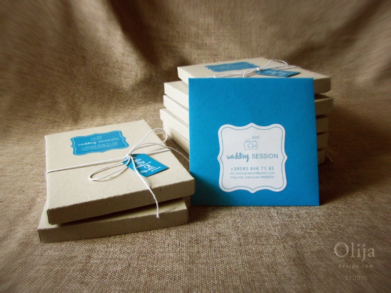 Персональный бренд фотографа. Стильная упаковка для оформления конечной продукции фотографа.