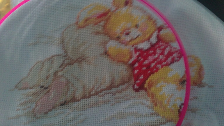 Девочки, я обещала Вам показать свою вышивку