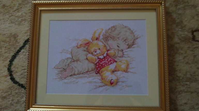 Девочки, я обещала Вам показать свою вышивку