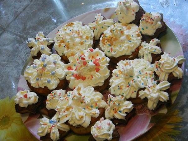 Творожные кексы