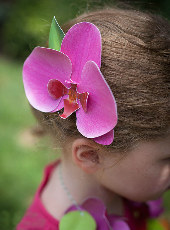 Поделка - "Орхидея"