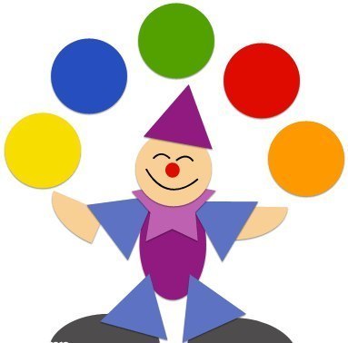 10 идей простых и красивых аппликаций из кружочков