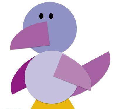 10 идей простых и красивых аппликаций из кружочков