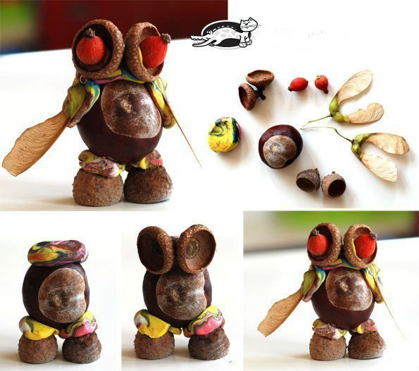 ПОДЕЛКИ ИЗ ПРИРОДНЫХ МАТЕРИАЛОВ