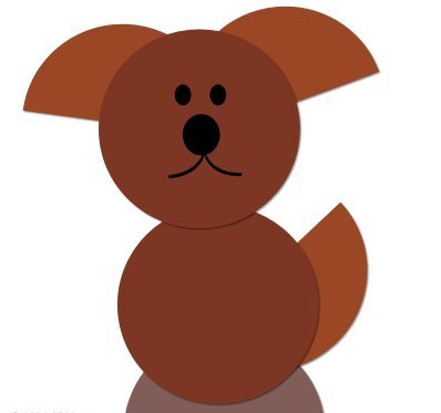 10 идей простых и красивых аппликаций из кружочков