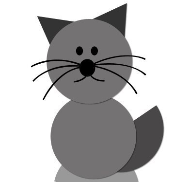 10 идей простых и красивых аппликаций из кружочков