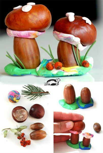 ПОДЕЛКИ ИЗ ПРИРОДНЫХ МАТЕРИАЛОВ