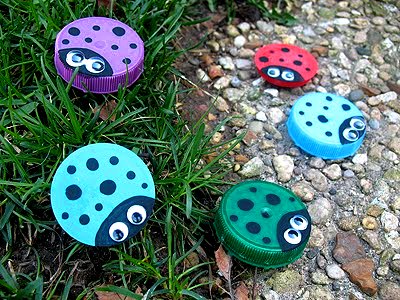 Поделки из крышек