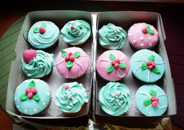 капкейки для девчулечки ))