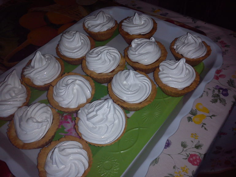 Пирожное корзиночки