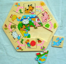 пристрой развивающих деревянных игрушек на логику, внимание, память, развитие речи