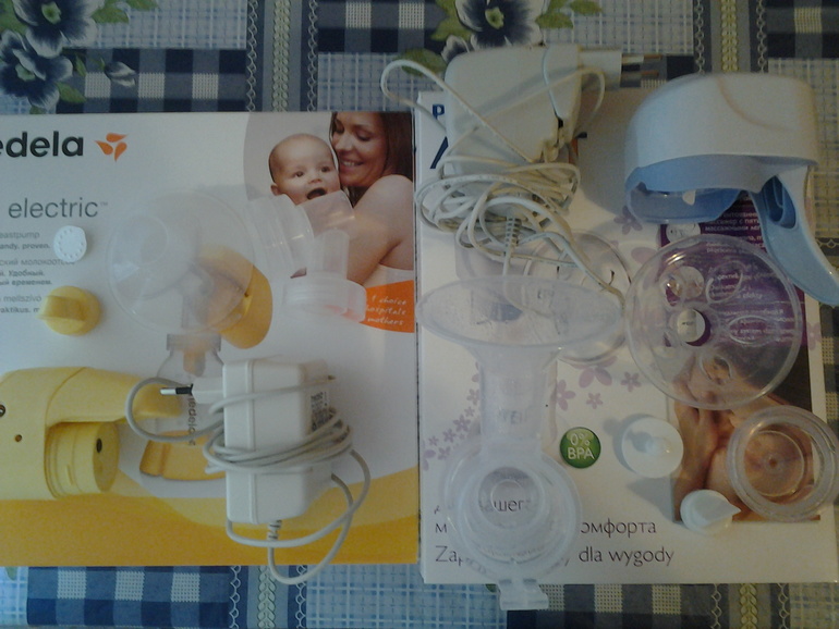 Сравнительный анализ эксплуатационных характеристик двух молокоотсосов: Medela Mini Electric vs  Avent Isis Iq Uno BPA-Free