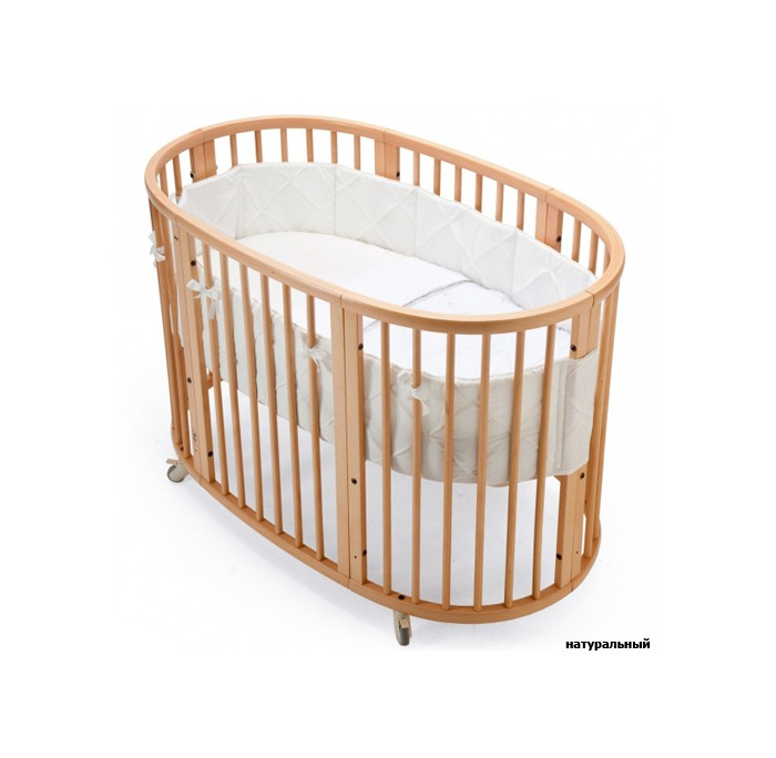 Необычные кроватки из массива дуба. Экстравагантно, но тем не менее практично.