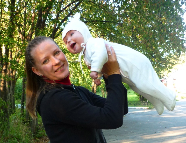 Дашулины 4 месяца