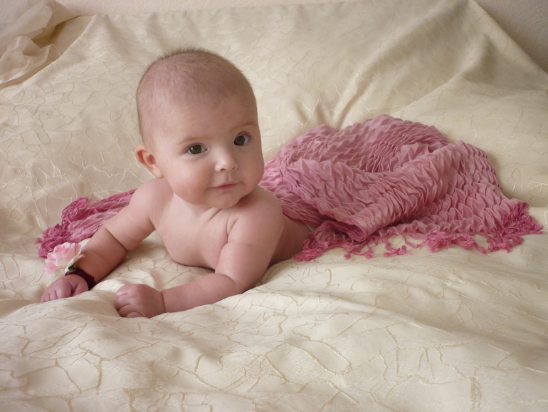 Дашулины 4 месяца