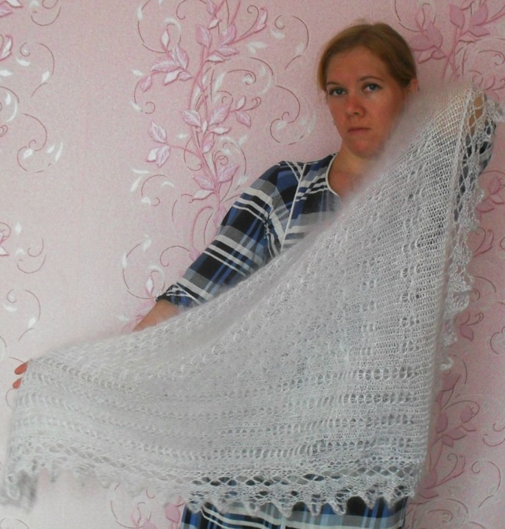 Свяжу для вас на заказ из козьего пуха.