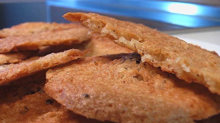 Тонкое овсяное печенье видео рецепт