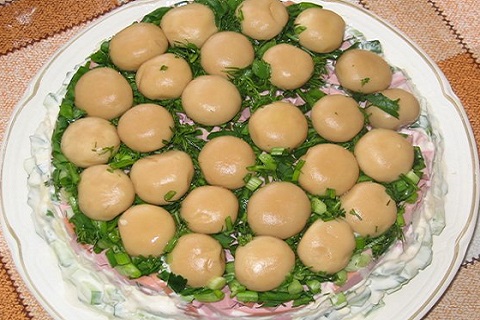 Салат Грибная поляна