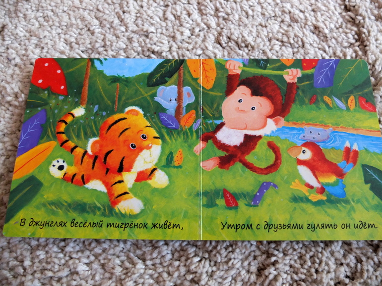 Книги, которые нравятся моему малышу в 1 год (фото разворотов)