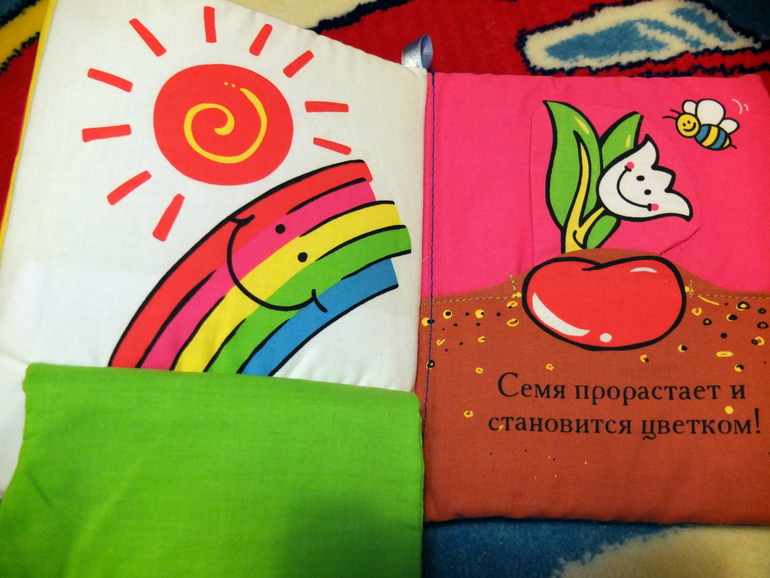 Книги, которые нравятся моему малышу в 1 год (фото разворотов)