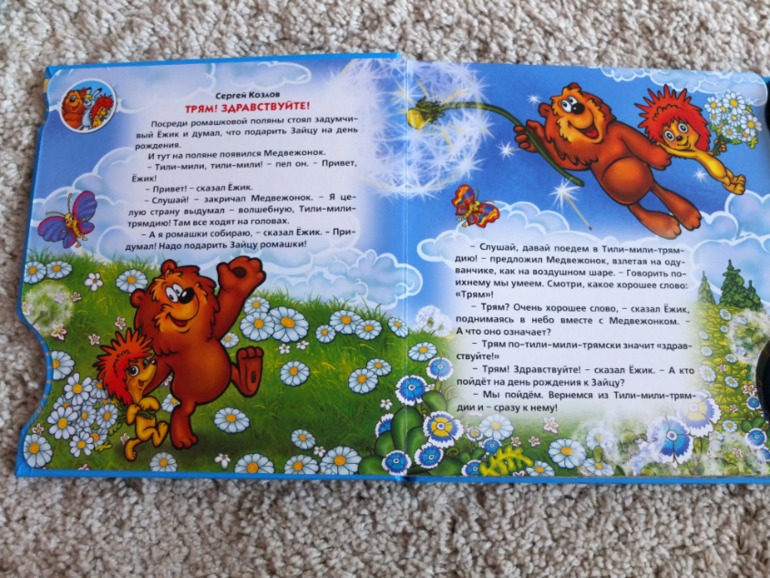Книги, которые нравятся моему малышу в 1 год (фото разворотов)