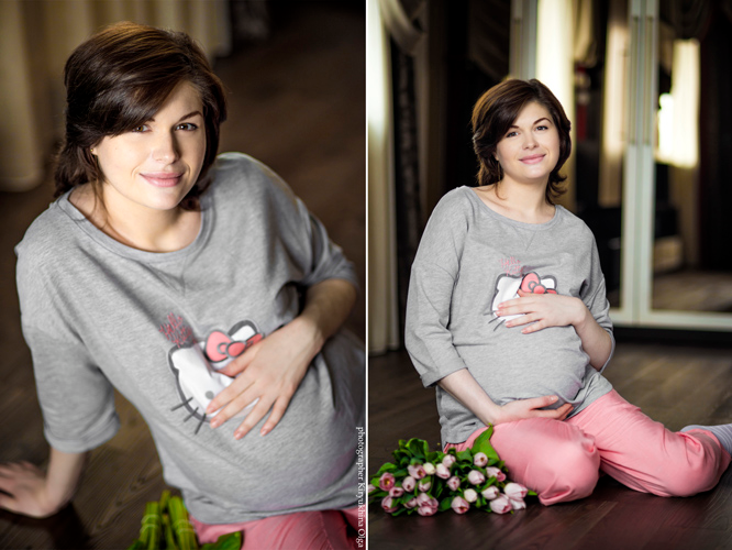 Домашняя фотосессия Екатерины.