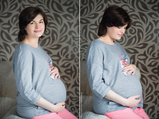 Домашняя фотосессия Екатерины.