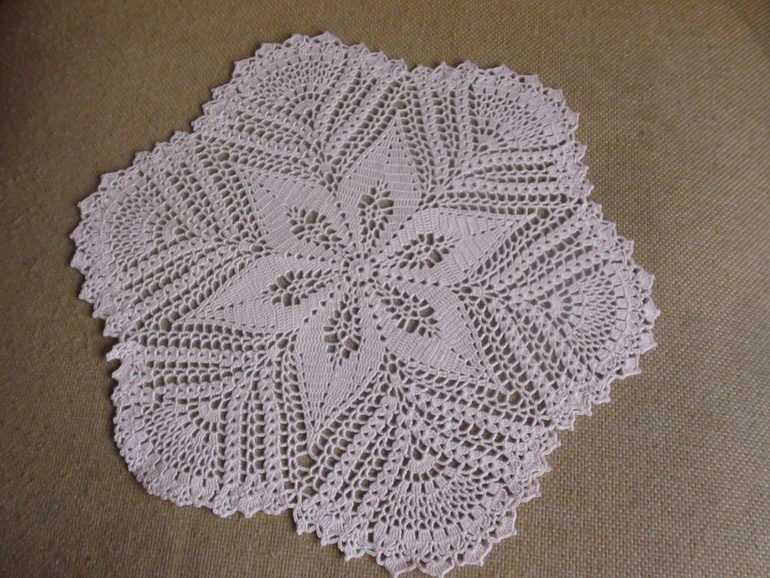 Салфетка-снежинка