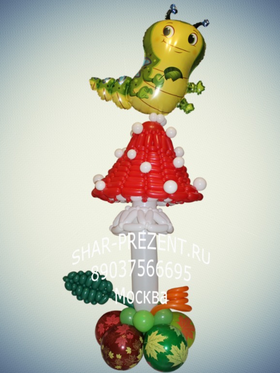 Оформление шарами, доставка шаров