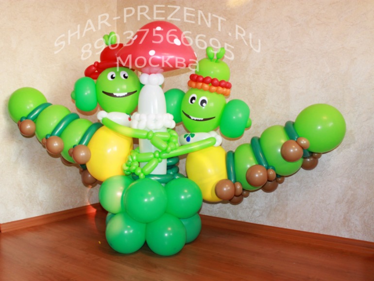 Оформление шарами, доставка шаров