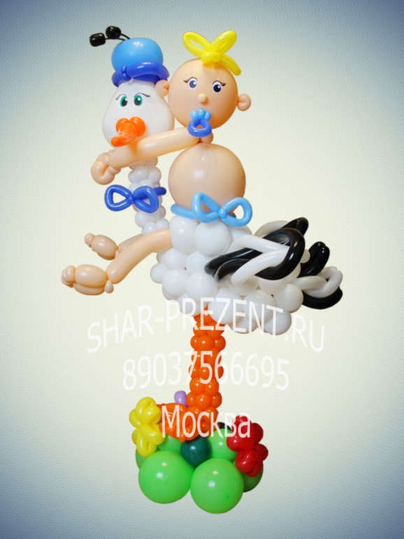 Оформление шарами, доставка шаров