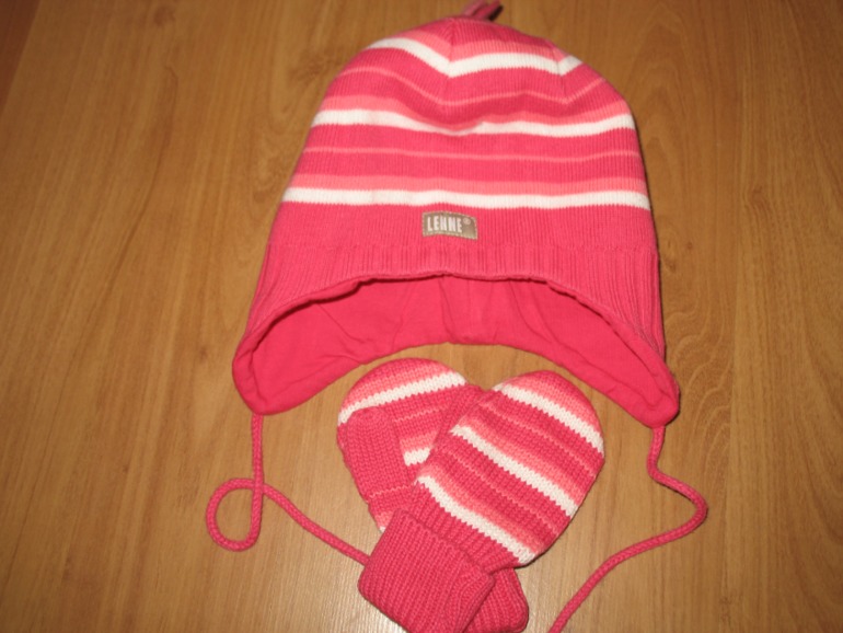 комплект Lenne + шапочка и варежки 1700 руб.
