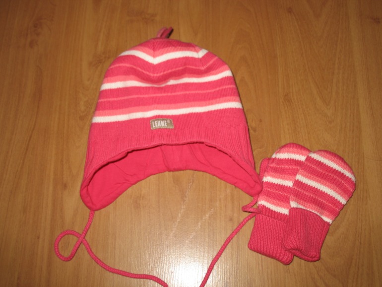 комплект Lenne + шапочка и варежки 1700 руб.