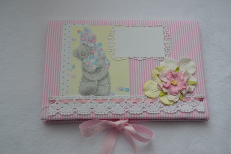 Папочка для свидетельства о рождении и открытки.