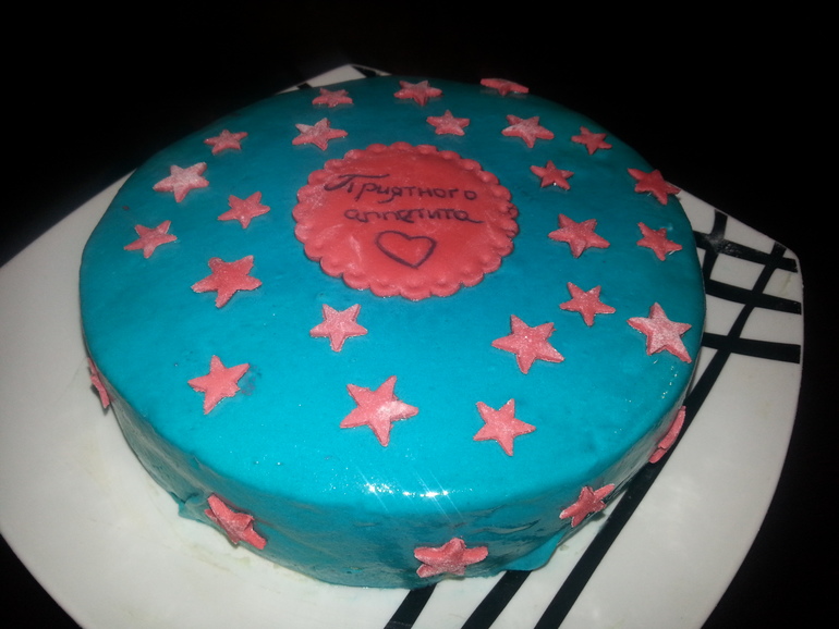 Мой тортик-неудачник